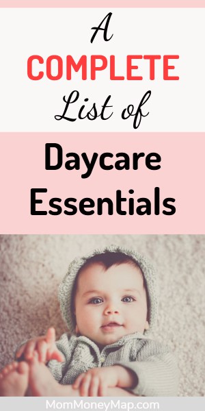 Daycare supply list