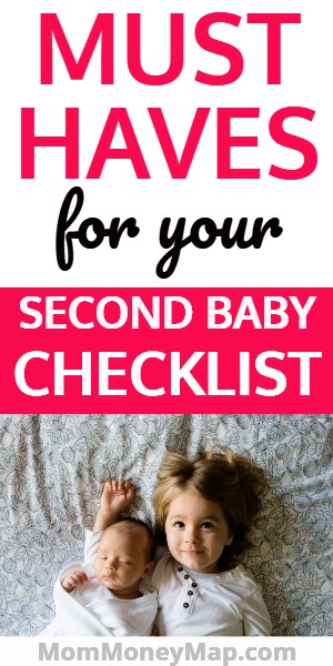 Checklist to prepare for second baby