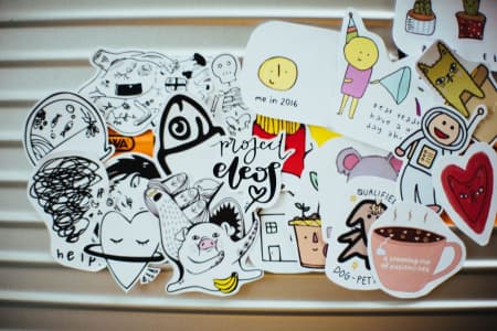 how to make and sell stickers on etsy
