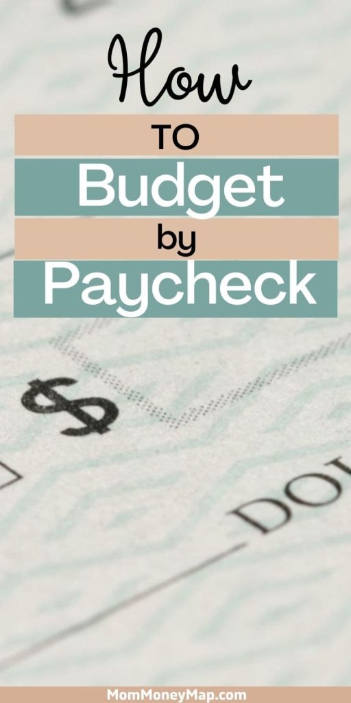 how to budget living paycheck to paycheck
